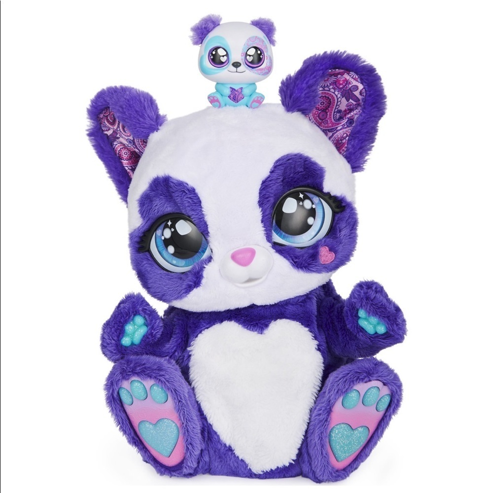 NWT- Peek A Roo, Interactive Panda-Roo Plush Toy with Mystery Baby - Picture 7 of 7